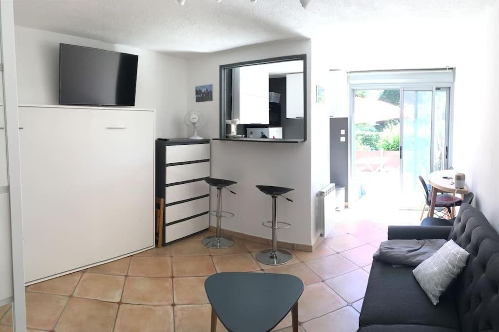Cap Agde Studio-Cabine Jardin Clos, Port Et Plage מראה חיצוני תמונה